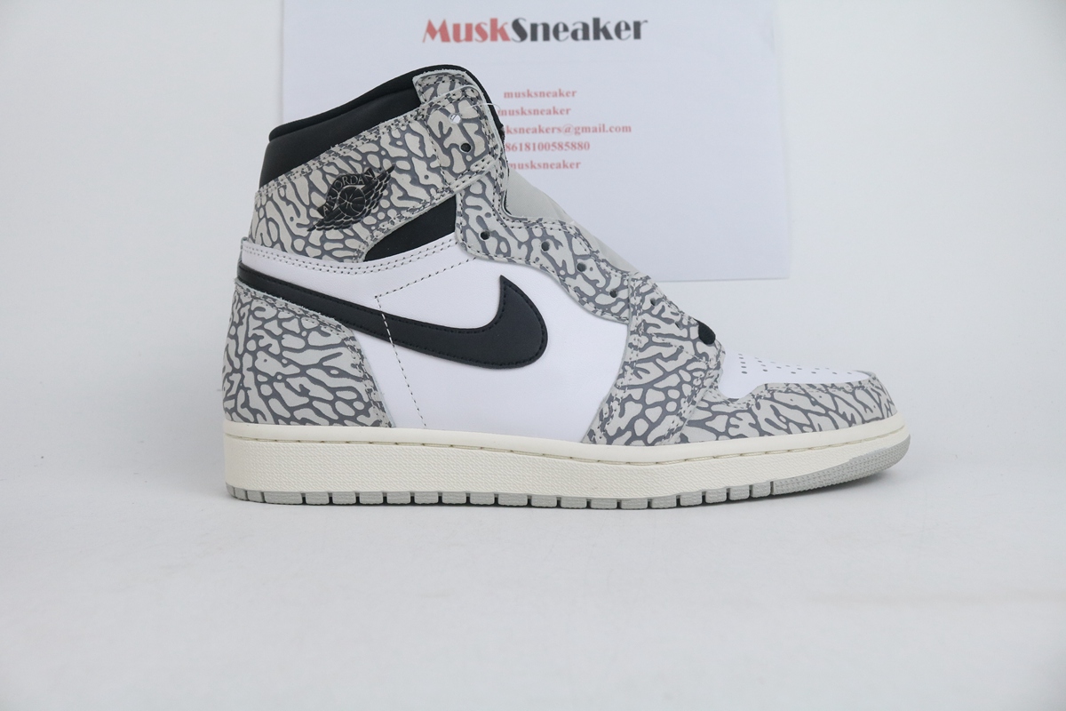 Air Jordan 1 High OG “White Cement”