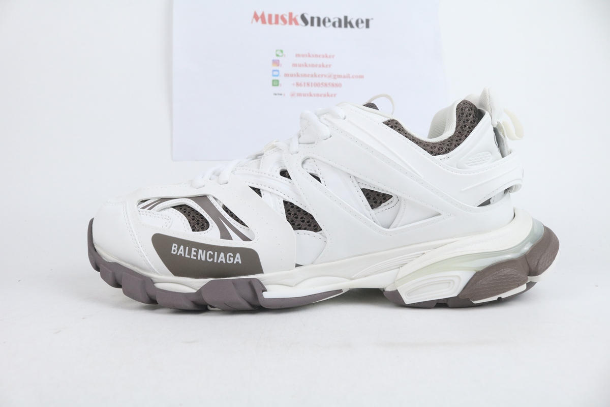 Balenciaga Track medium grey & white