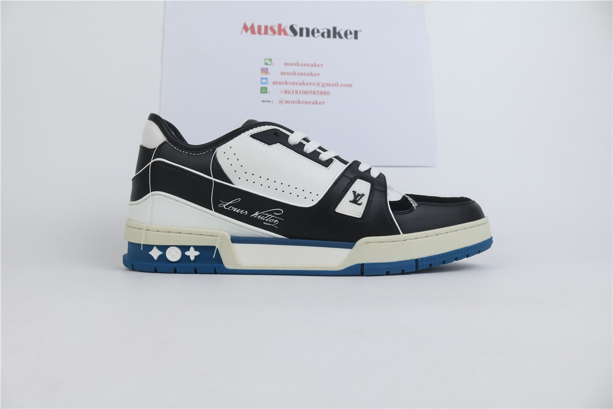 Louis Vuitton Trainer White Black Blue,Louis Vuitton&Bapesta : Sneakers Online - Buy Sneakers for Men & Women, Sneakers Online - Buy Sneakers for Men & Women