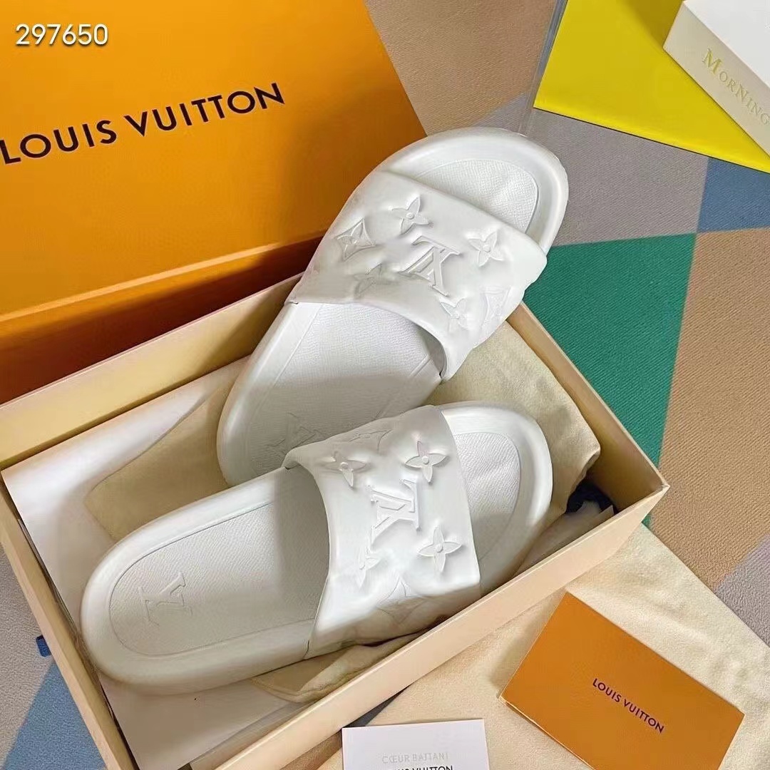 Louis Vuitton Waterfront Mule White