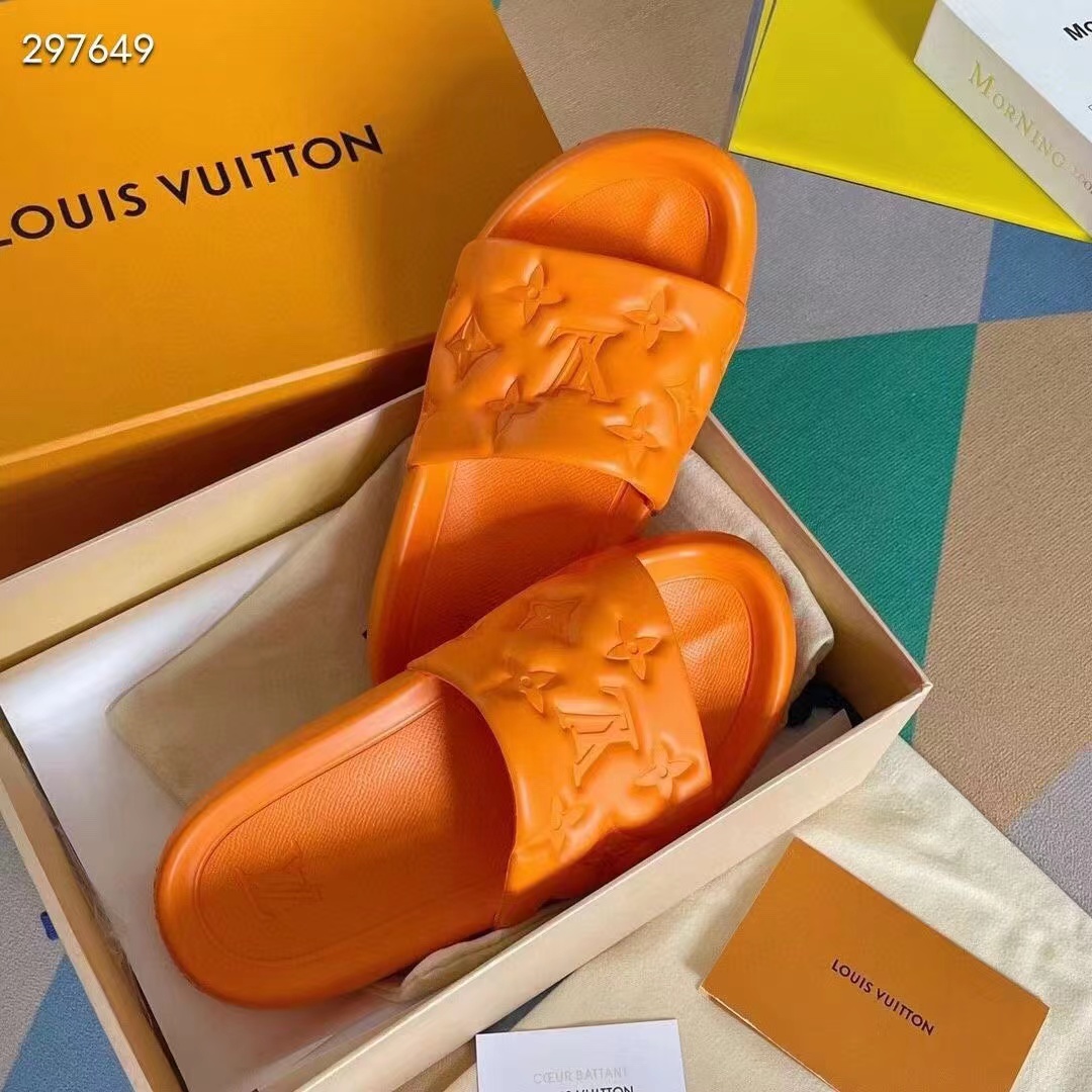 Louis Vuitton Waterfront Mule Orange