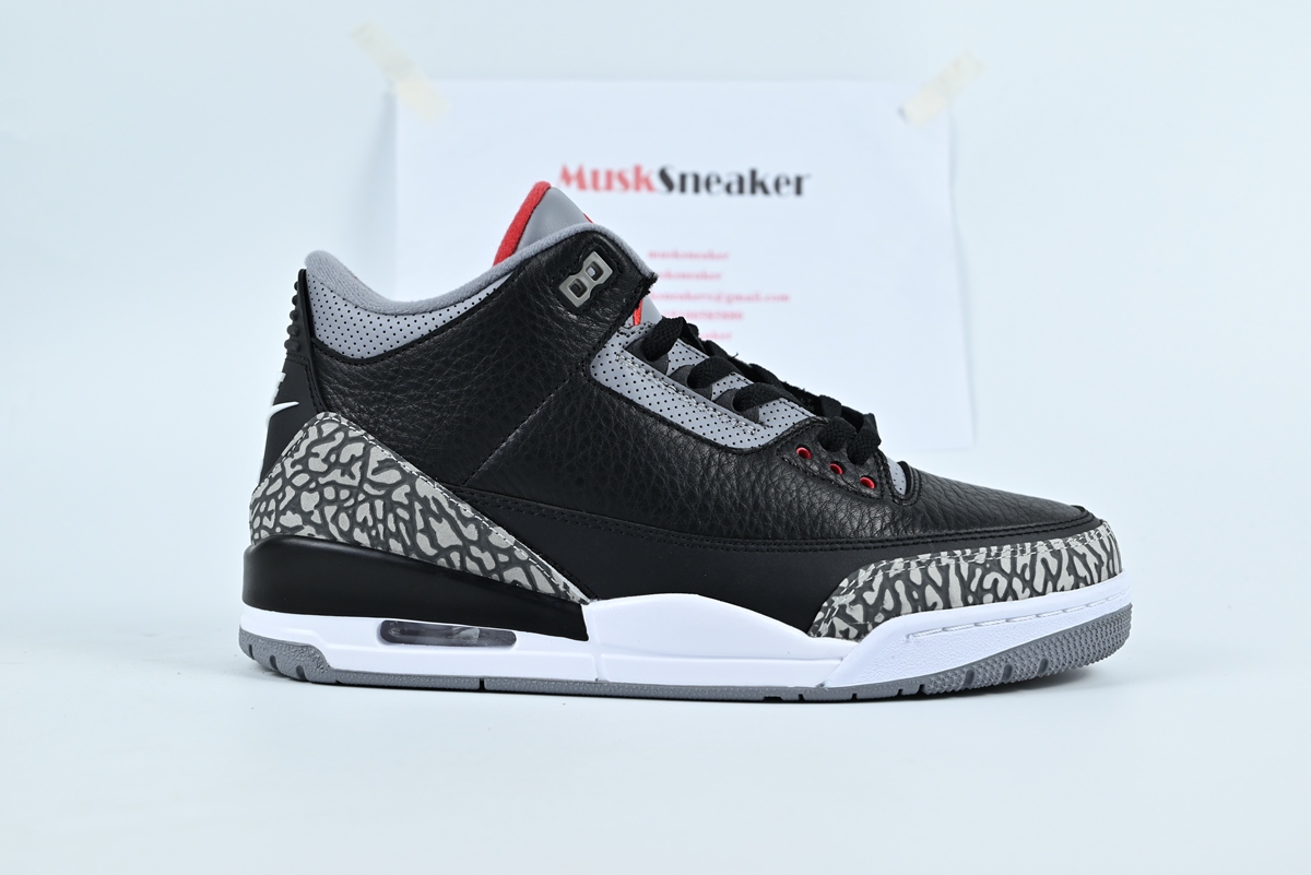 Air Jordan 3 Retro Black Cement (2018) 854262-001