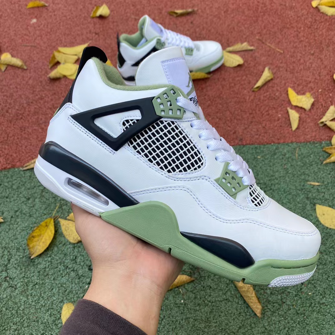 Air Jordan 4 “Oil Green”seafoam,Air Jordan 4 : Sneakers Online - Buy Sneakers for Men & Women, Sneakers Online - Buy Sneakers for Men & Women