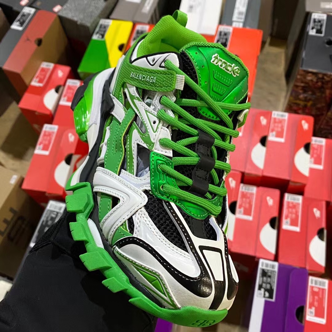 Balenciaga Track 2.0 White Green