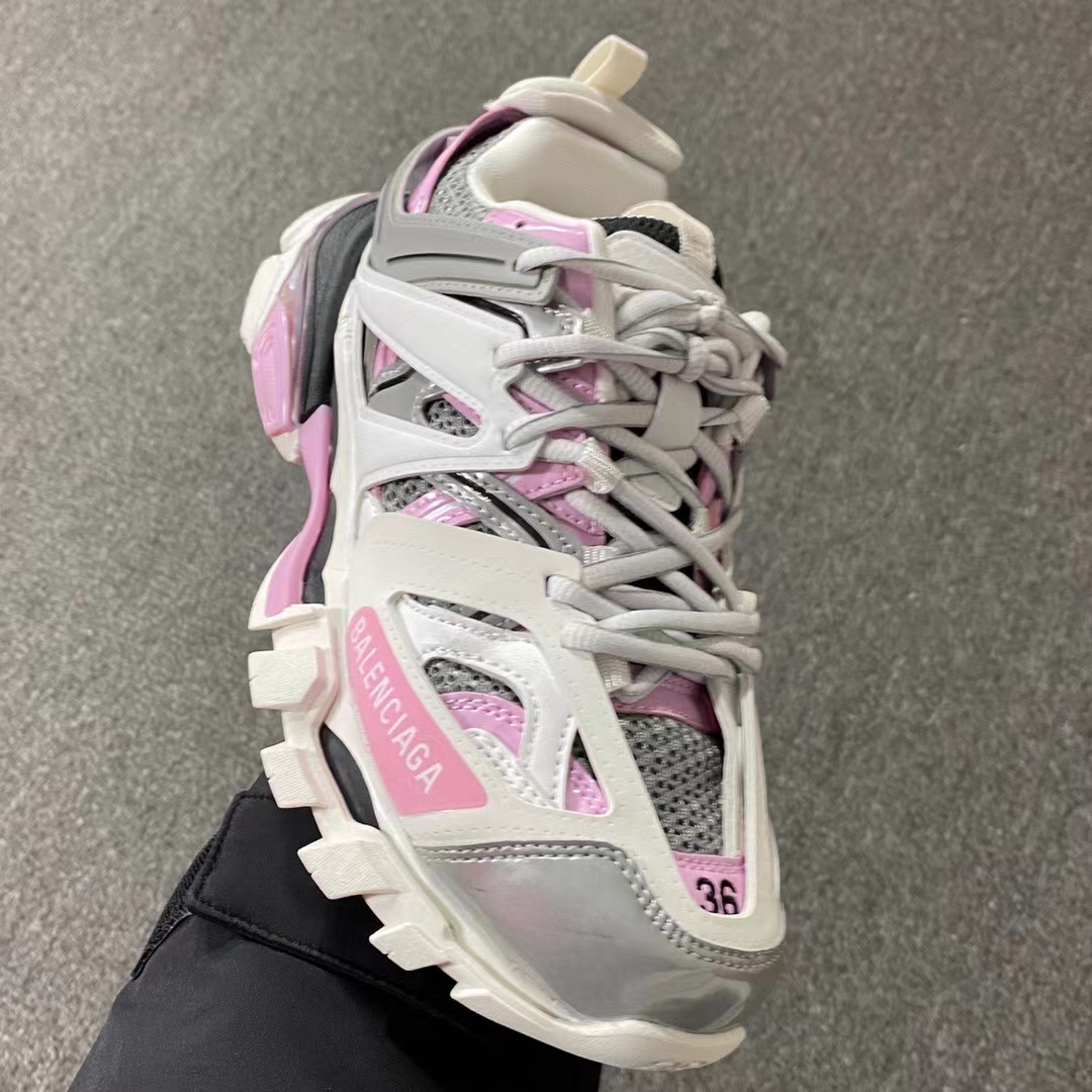 Balenciaga Track White Rose Pink Grey,Balenciaga : Sneakers Online - Buy Sneakers for Men & Women, Sneakers Online - Buy Sneakers for Men & Women