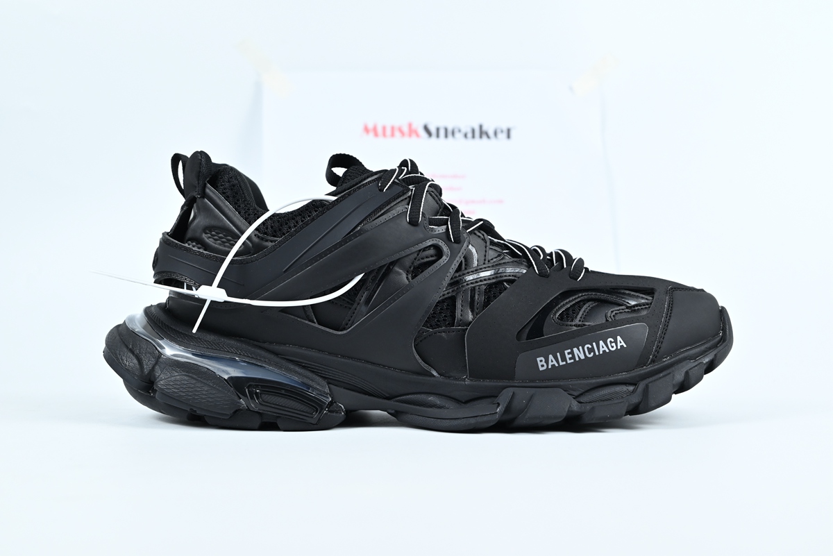 Balenciaga Track Black With LED