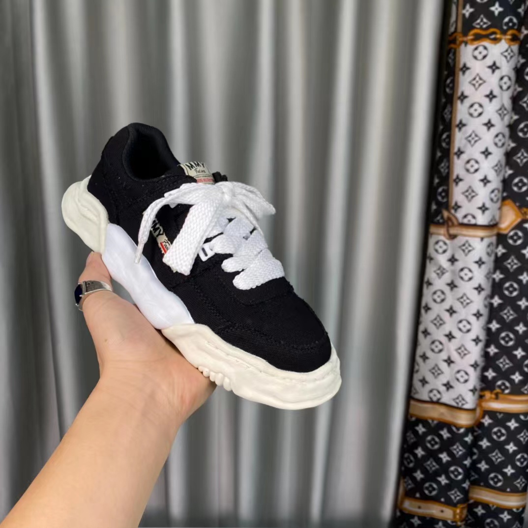 MAISON MIHARA YASUHIRO PARKER OG SNEAKERS Black White,Other : Sneakers Online - Buy Sneakers for Men & Women, Sneakers Online - Buy Sneakers for Men & Women