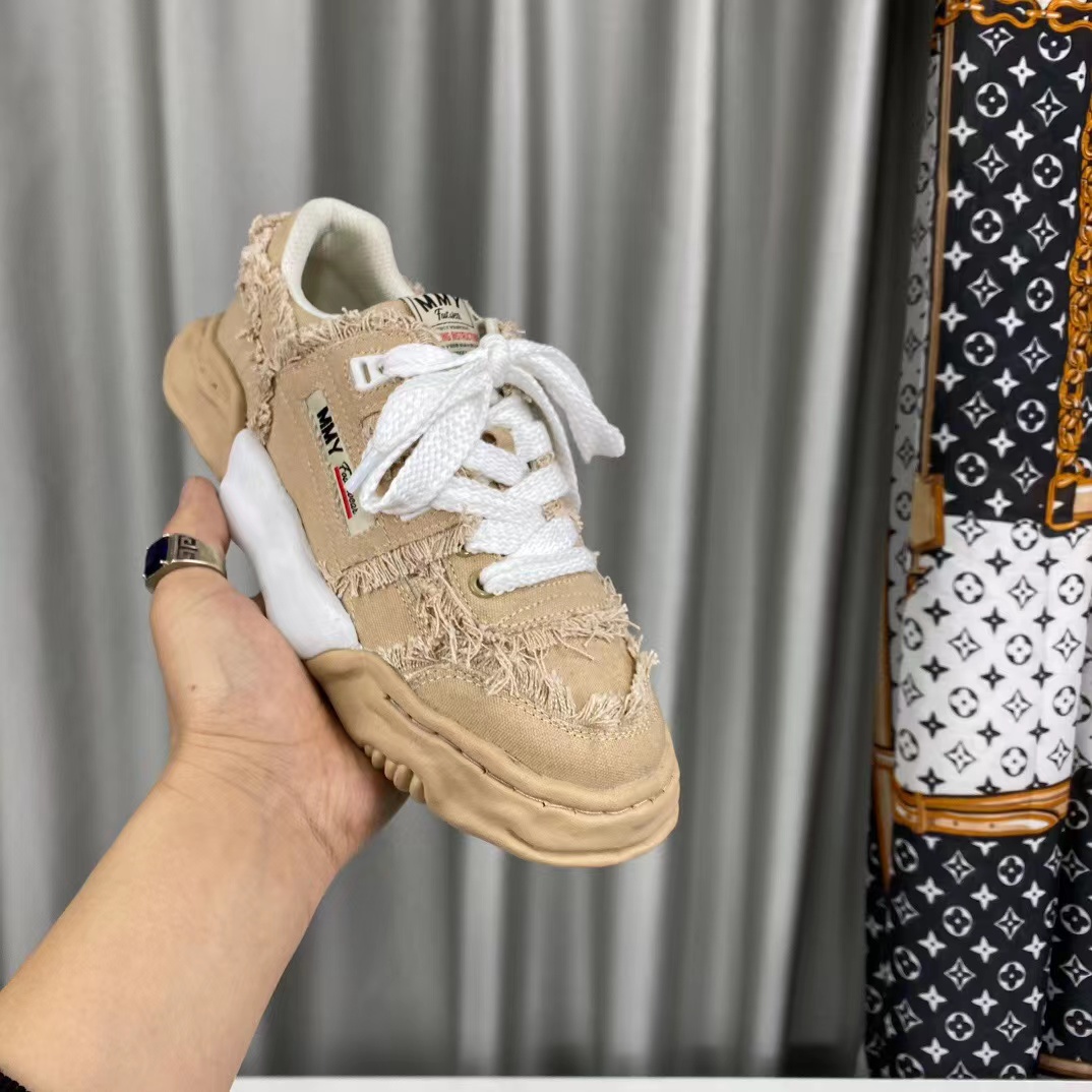 MAISON MIHARA YASUHIRO PARKER OG SNEAKERS Khaki