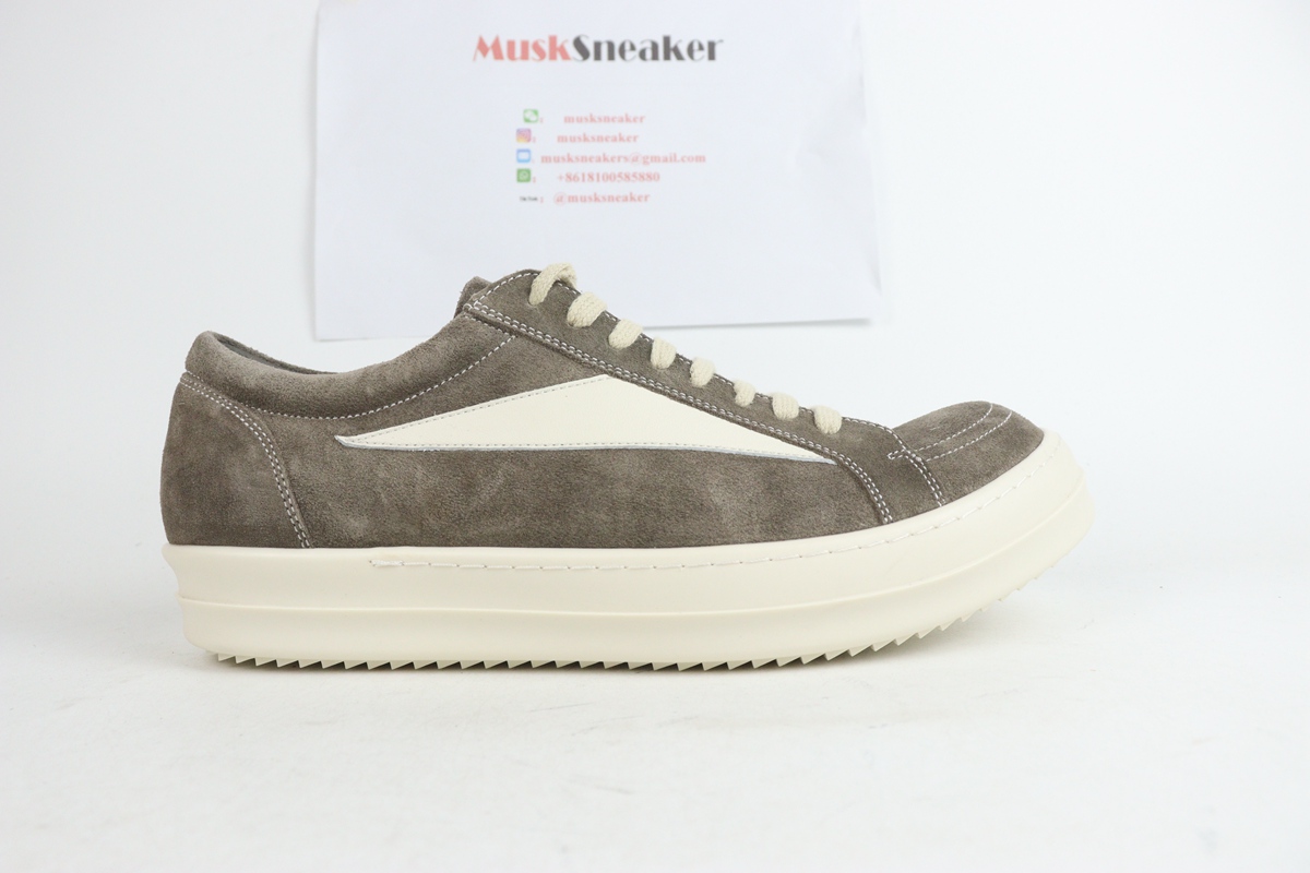 Rick Owens Suede Dust Grey