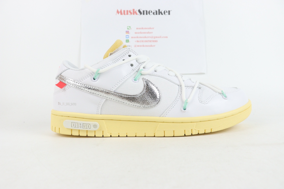 OFF WHITE x Nike Dunk SB Low The 50 NO.1 DM1602-127