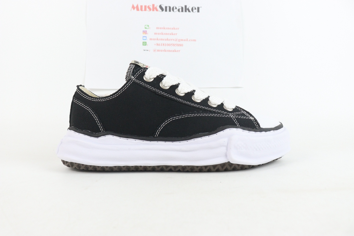 Maison Mihara Yasuhiro Peterson OG Sole Canvas Low Black,Specials : Sneakers Online - Buy Sneakers for Men & Women, Sneakers Online - Buy Sneakers for Men & Women