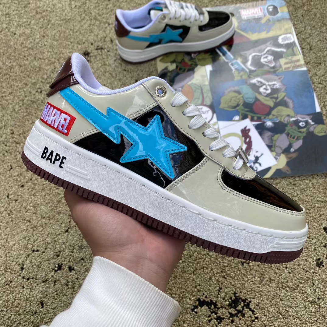 A Bathing Ape Bape Sta Marvel Comics Rocket Raccoon (2022),Bapesta : Sneakers Online - Buy Sneakers for Men & Women, Sneakers Online - Buy Sneakers for Men & Women