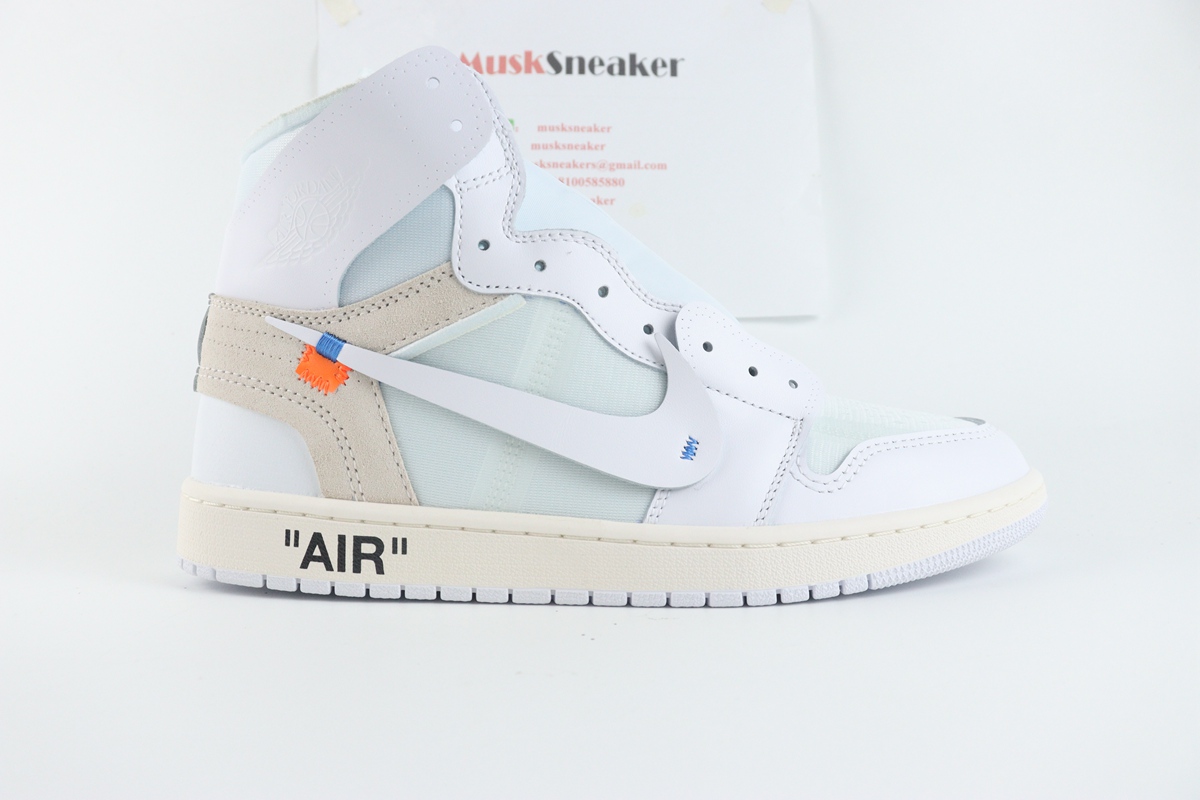 Air Jordan 1 Retro High Off-White White