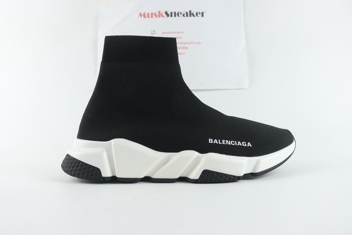 Balenciaga Speed Trainer Black White