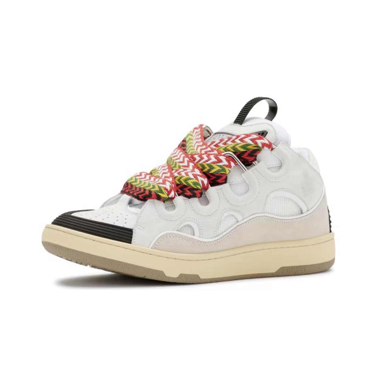 Lanvin Curb Sneaker White