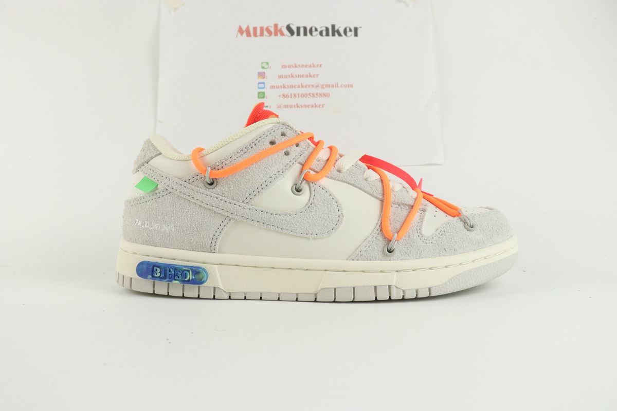 OFF WHITE x Nike Dunk SB Low The 50 NO.31 DJ0950-116