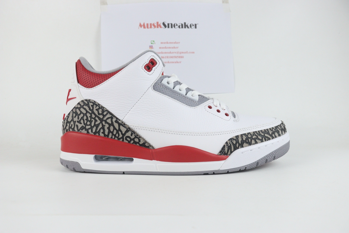 Air Jordan 3 Retro Fire Red (2022)