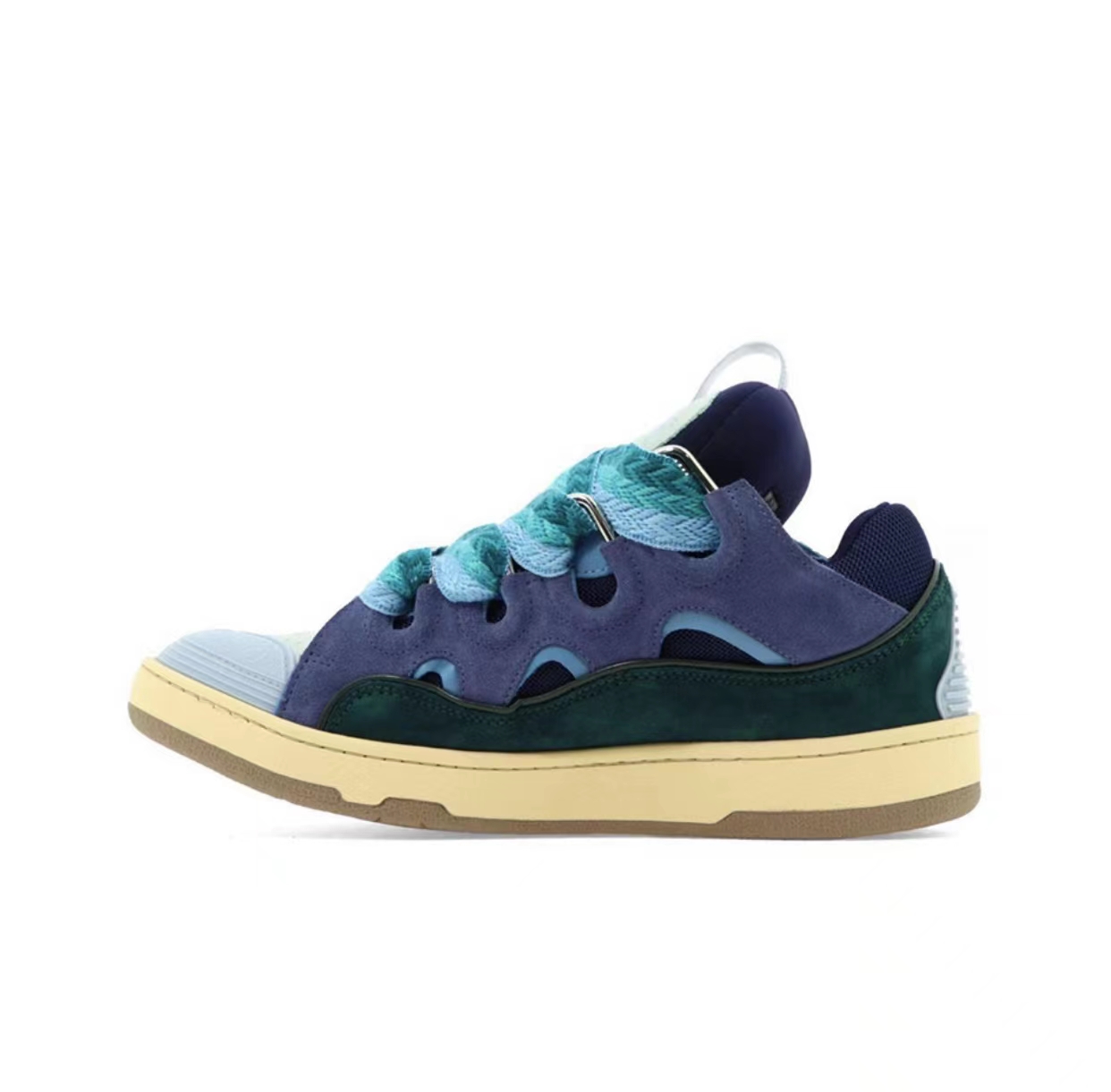 Lanvin Curb Sneaker Blue Purple,Lanvin : Sneakers Online - Buy Sneakers for Men & Women, Sneakers Online - Buy Sneakers for Men & Women