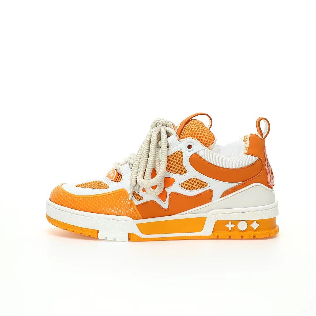 Louis Vuitton Skate Sneaker White Orange