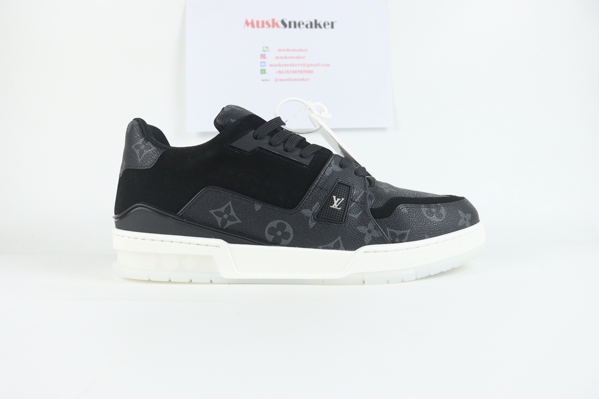 Louis Vuitton Trainer Black Monogram,Sneakers Online - Buy Sneakers for Men & Women