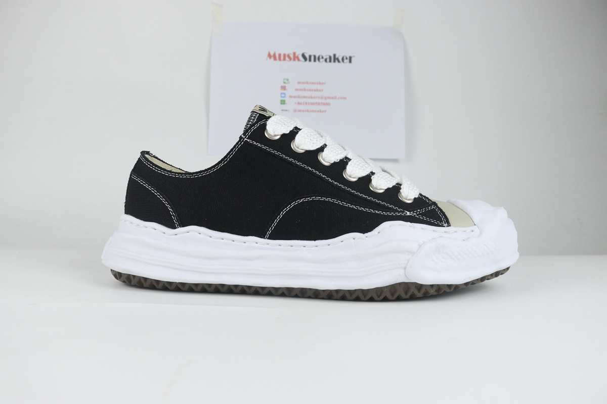 Maison Mihara Yasuhiro Hank OG Sole Canvas Low Black,Maison Mihara Yasuhiro  : Sneakers Online - Buy Sneakers for Men & Women, Sneakers Online - Buy Sneakers for Men & Women