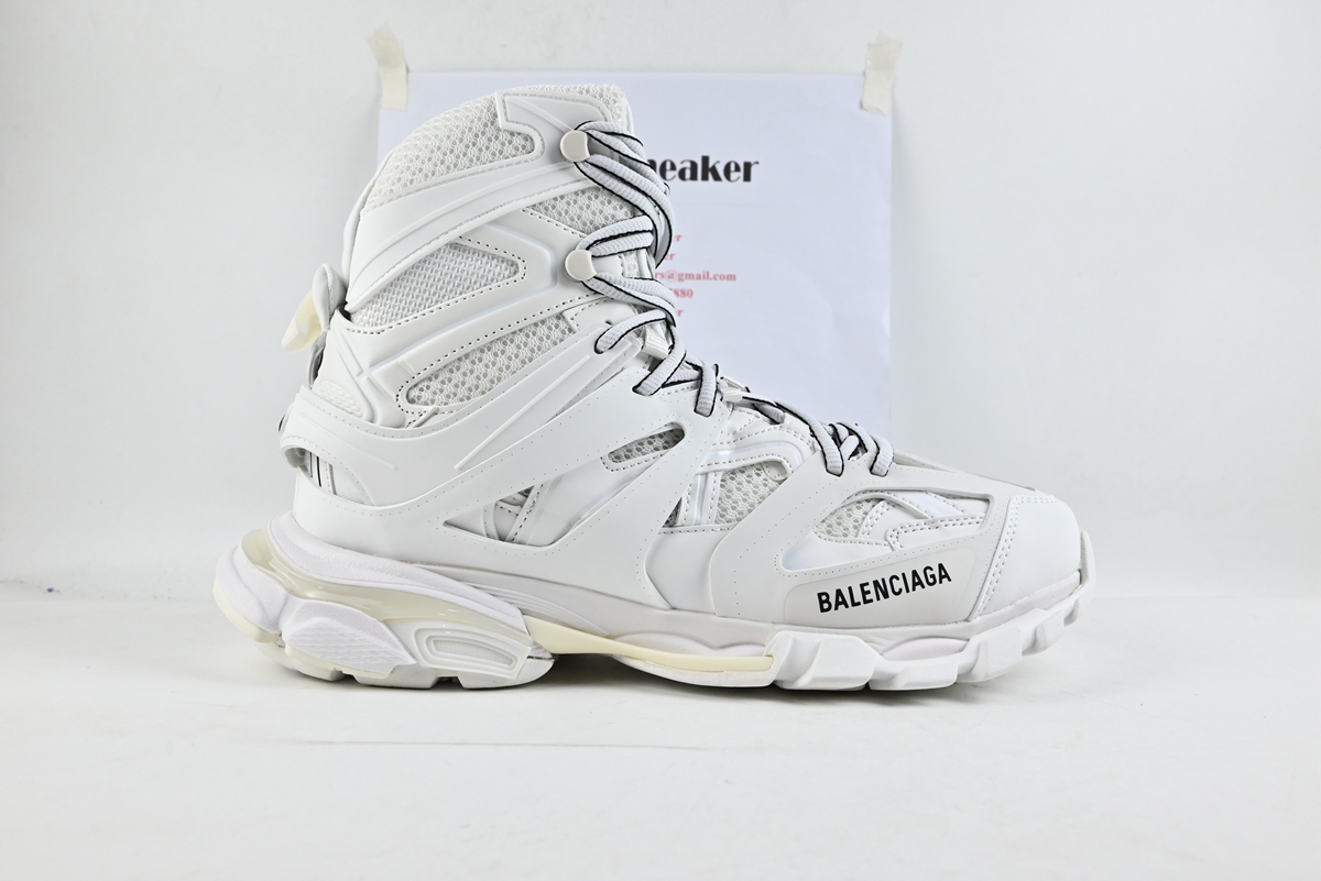 Balenciaga Track Hike White White Black