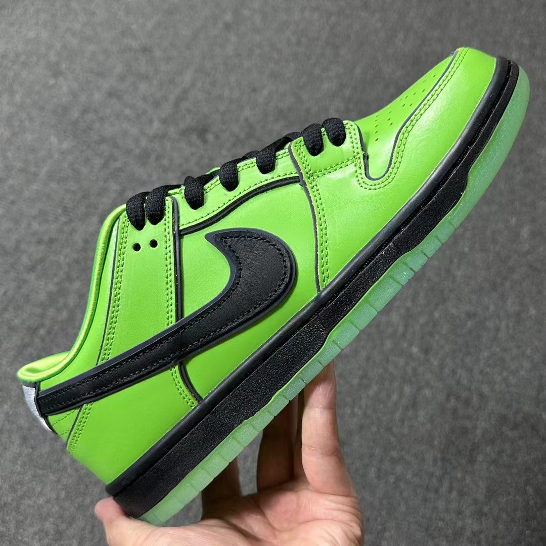 Nike SB Dunk Low The Powerpuff Girls Buttercup,Specials : Sneakers Online - Buy Sneakers for Men & Women, Sneakers Online - Buy Sneakers for Men & Women