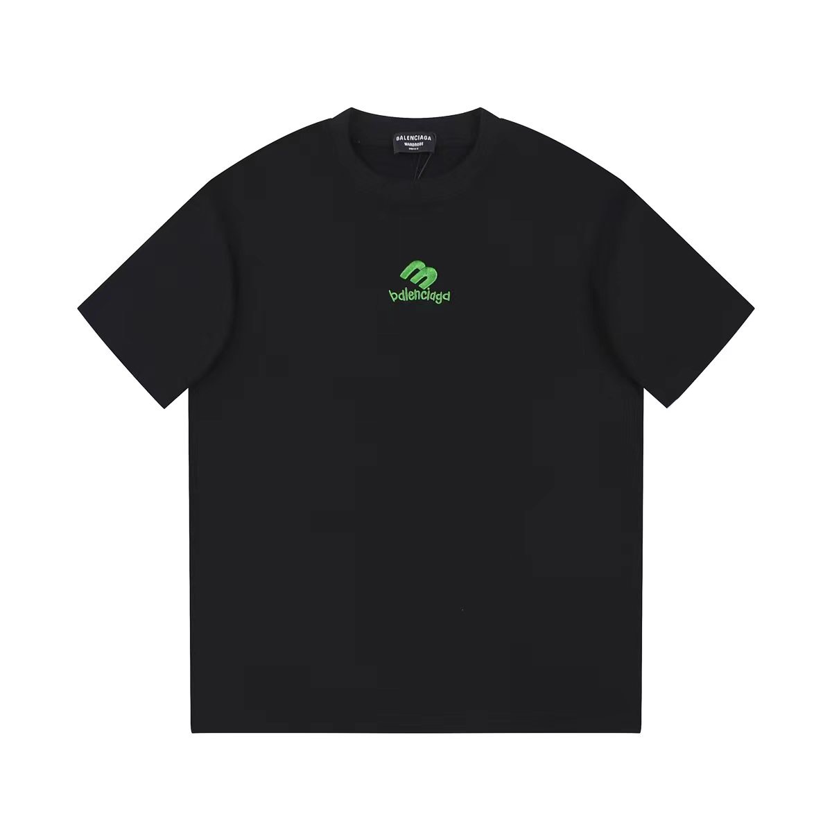 Balenciaga T-shirt Black Green,Apparel : Sneakers Online - Buy Sneakers for Men & Women, Sneakers Online - Buy Sneakers for Men & Women