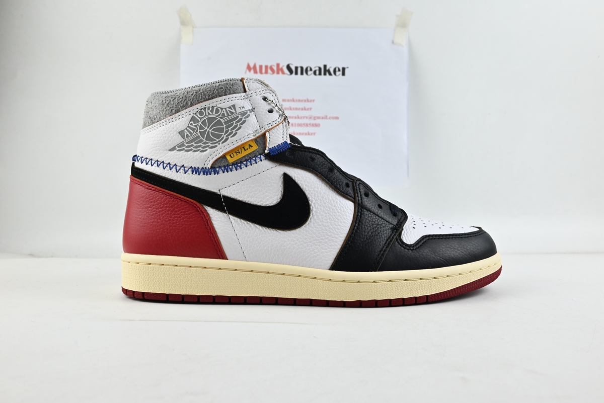 Air Jordan 1 Retro High Union Los Angeles Black Toe BV1300-106