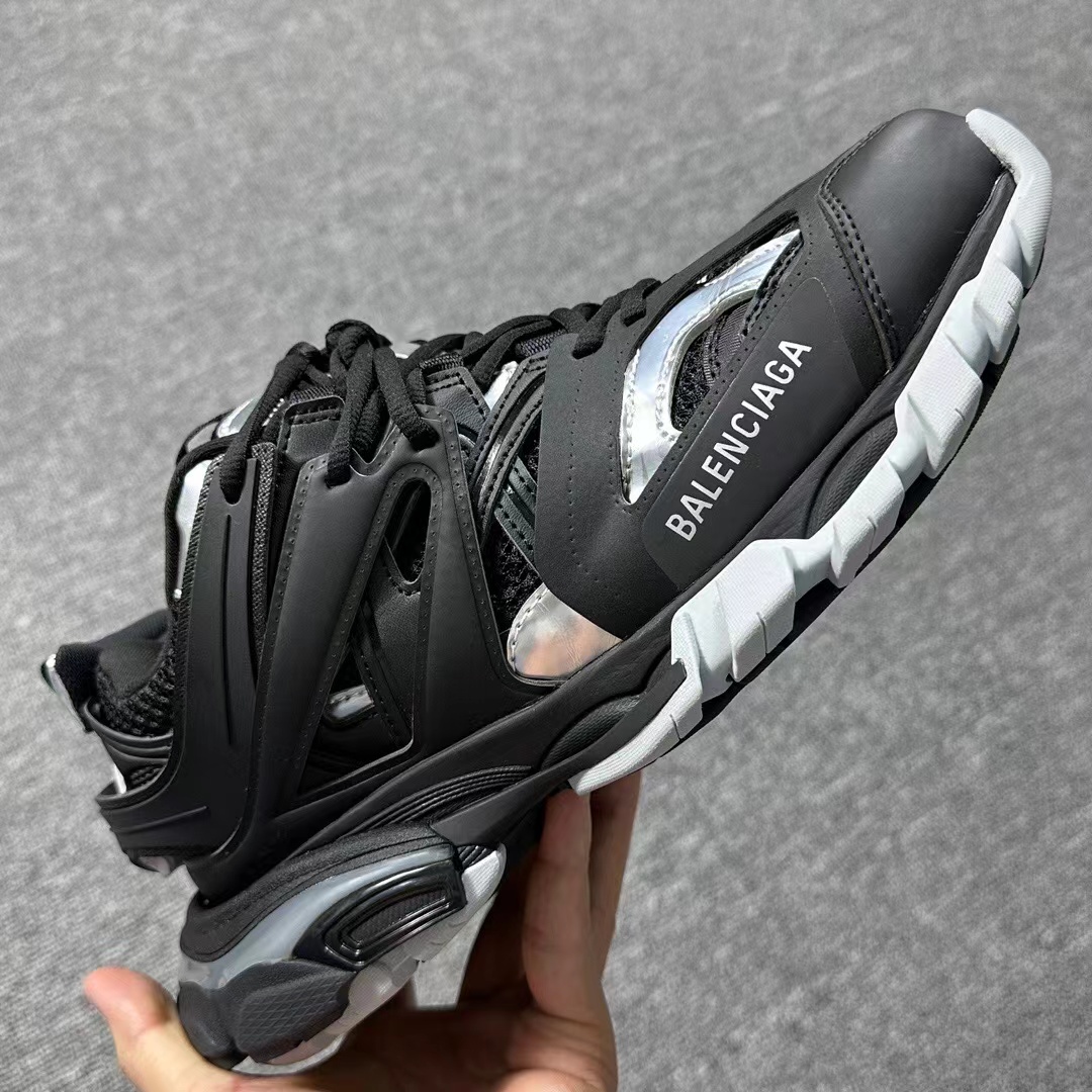 Balenciaga Track Black Silver,Balenciaga : Sneakers Online - Buy Sneakers for Men & Women, Sneakers Online - Buy Sneakers for Men & Women