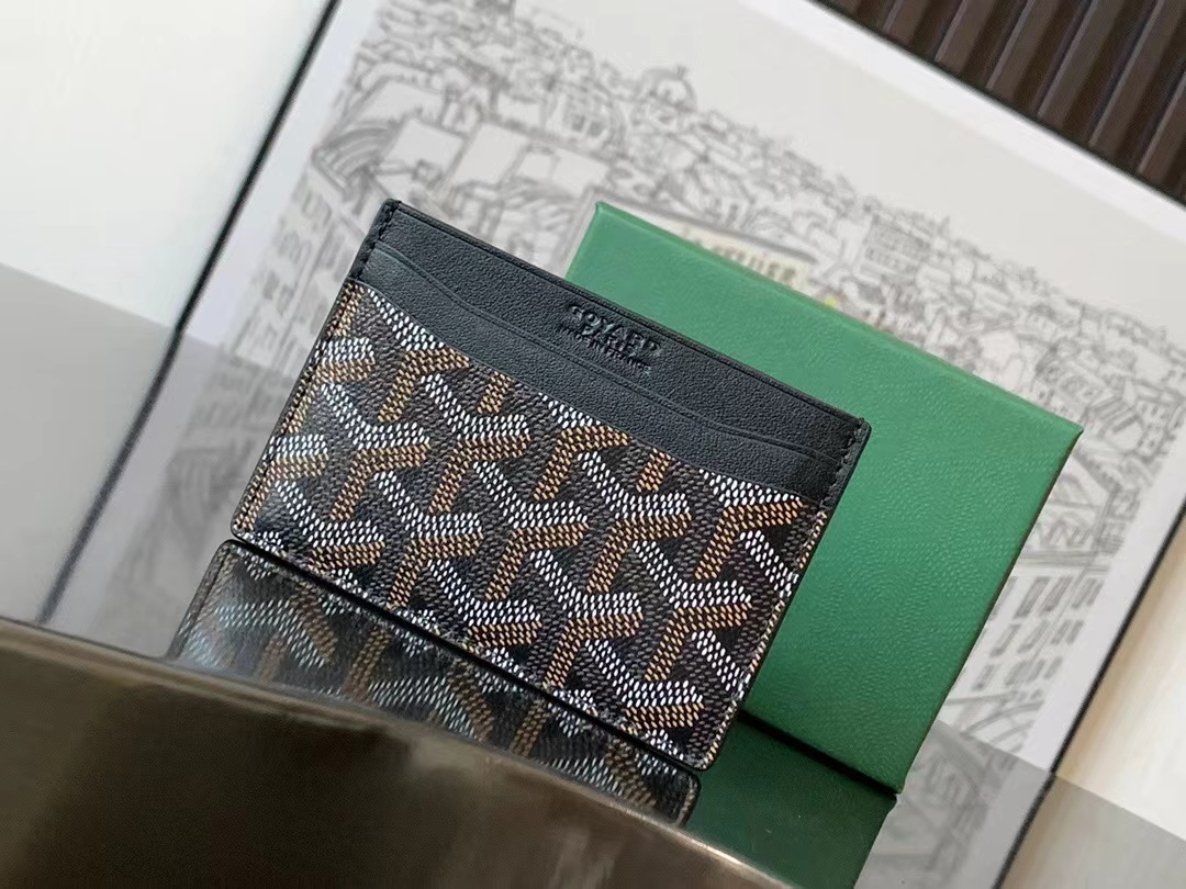 Goyard Saint-Sulpice Card Wallet Black