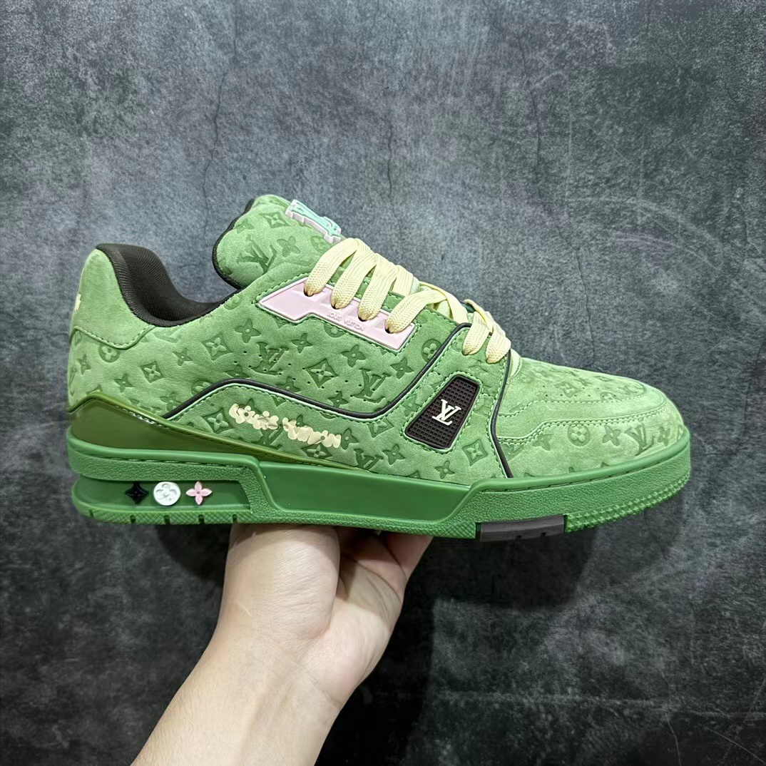 Louis Vuitton Trainer #54 Signature GREEN