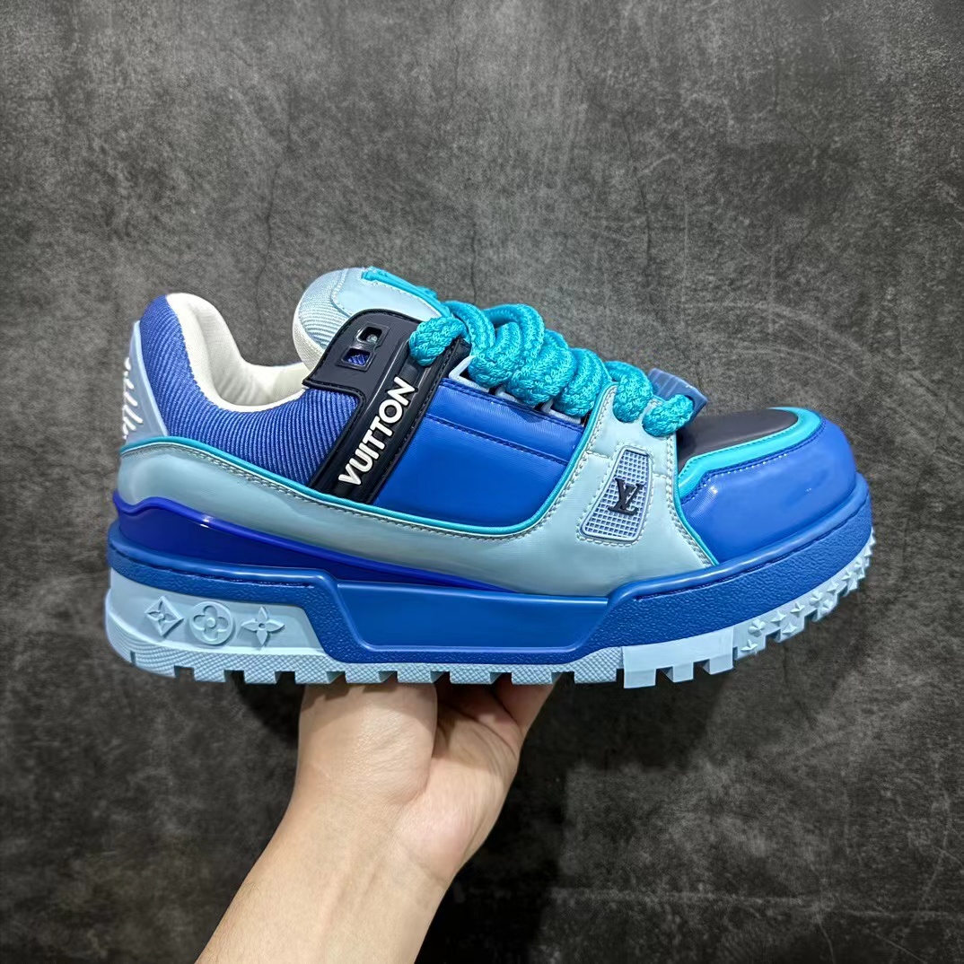 Louis Vuitton Trainer Maxi BLUE,Louis Vuitton : Sneakers Online - Buy Sneakers for Men & Women, Sneakers Online - Buy Sneakers for Men & Women