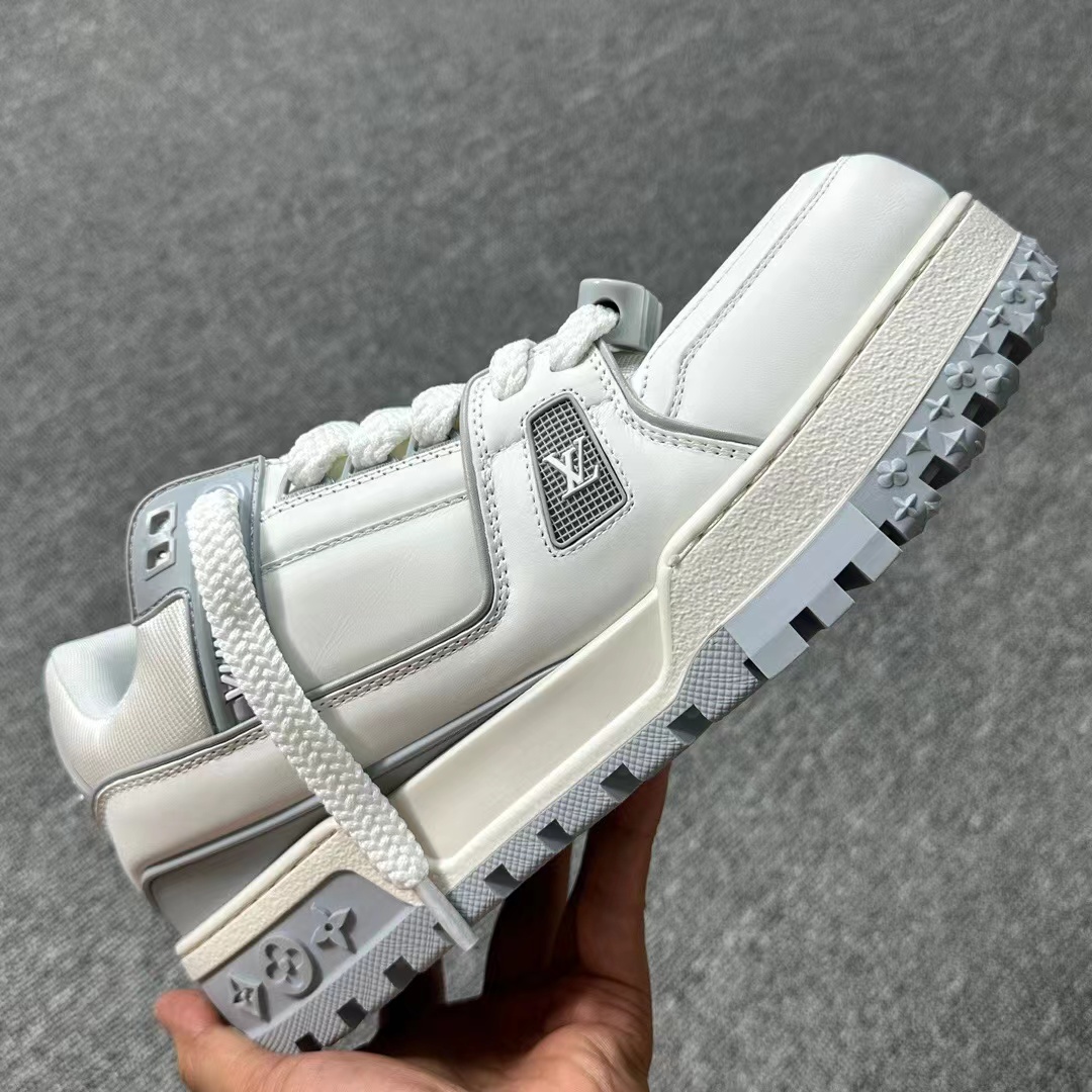 Louis Vuitton Trainer Maxi WHITE-GRAY,Louis Vuitton : Sneakers Online - Buy Sneakers for Men & Women, Sneakers Online - Buy Sneakers for Men & Women