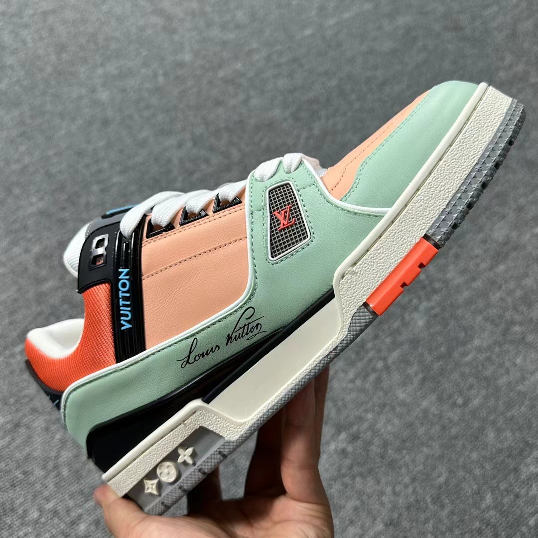 Louis Vuitton Trainer Orange Green,Louis Vuitton&Bapesta : Sneakers Online - Buy Sneakers for Men & Women, Sneakers Online - Buy Sneakers for Men & Women