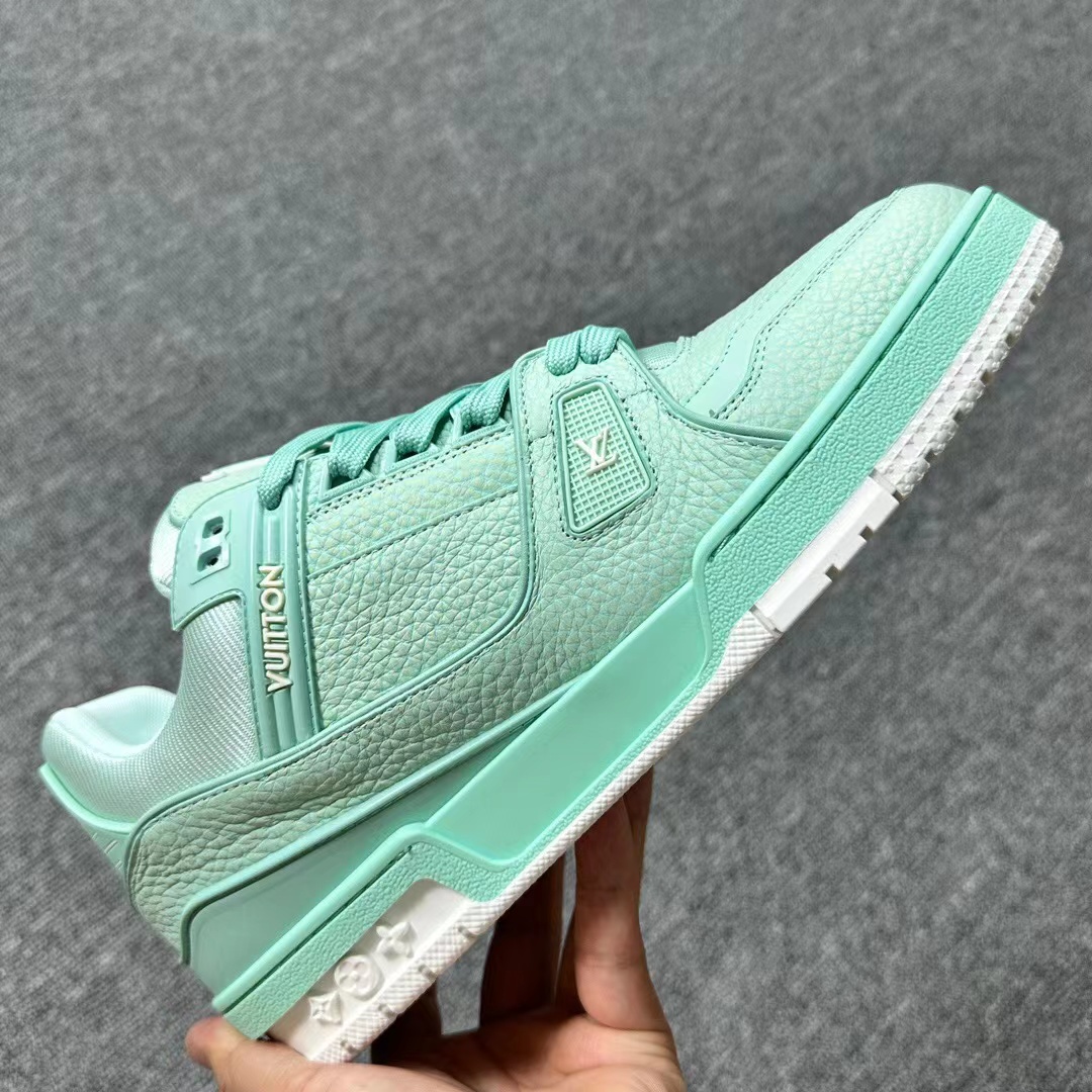 Louis Vuitton LV Trainer Mint Green,Louis Vuitton&Bapesta : Sneakers Online - Buy Sneakers for Men & Women, Sneakers Online - Buy Sneakers for Men & Women