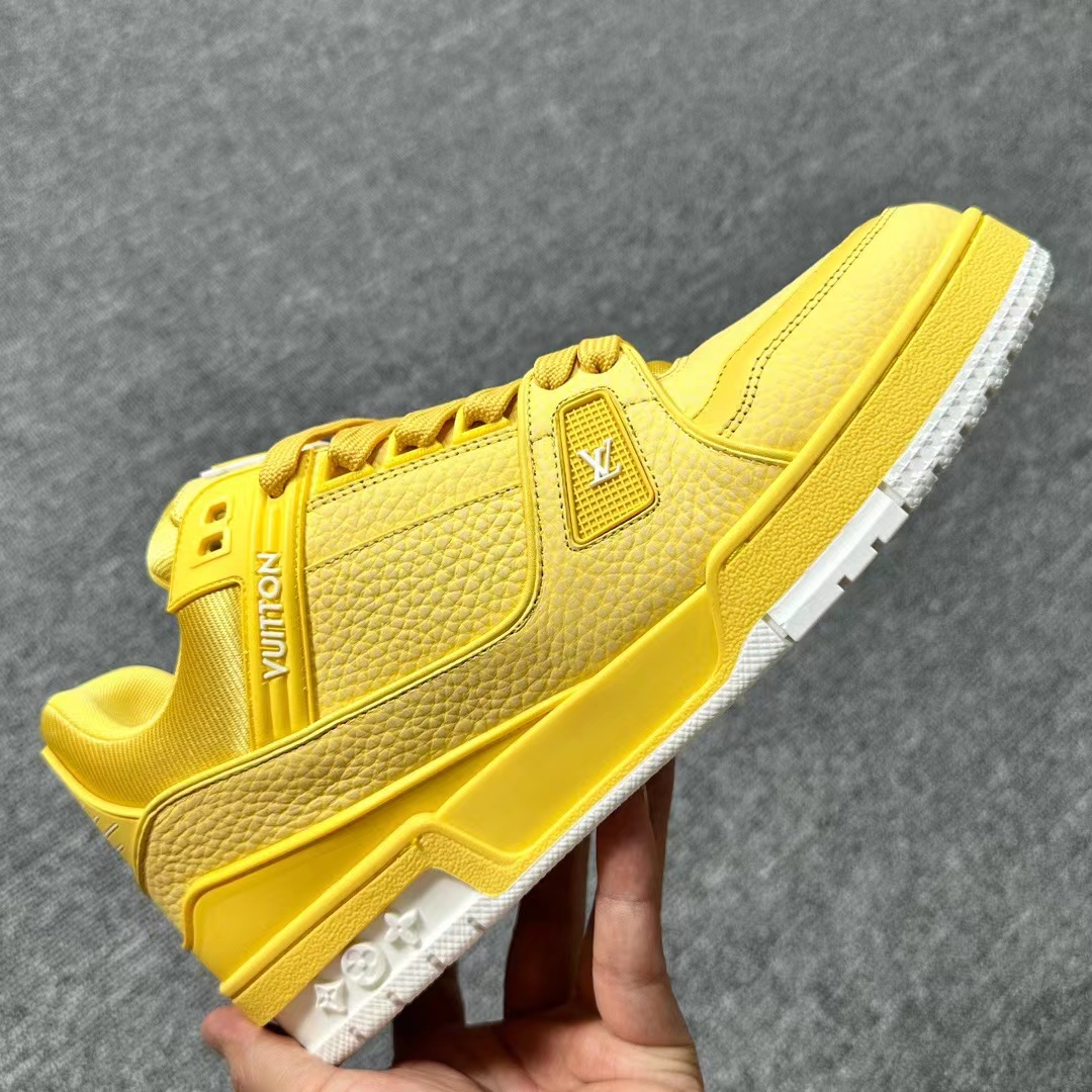 Louis Vuitton LV Trainer Yellow