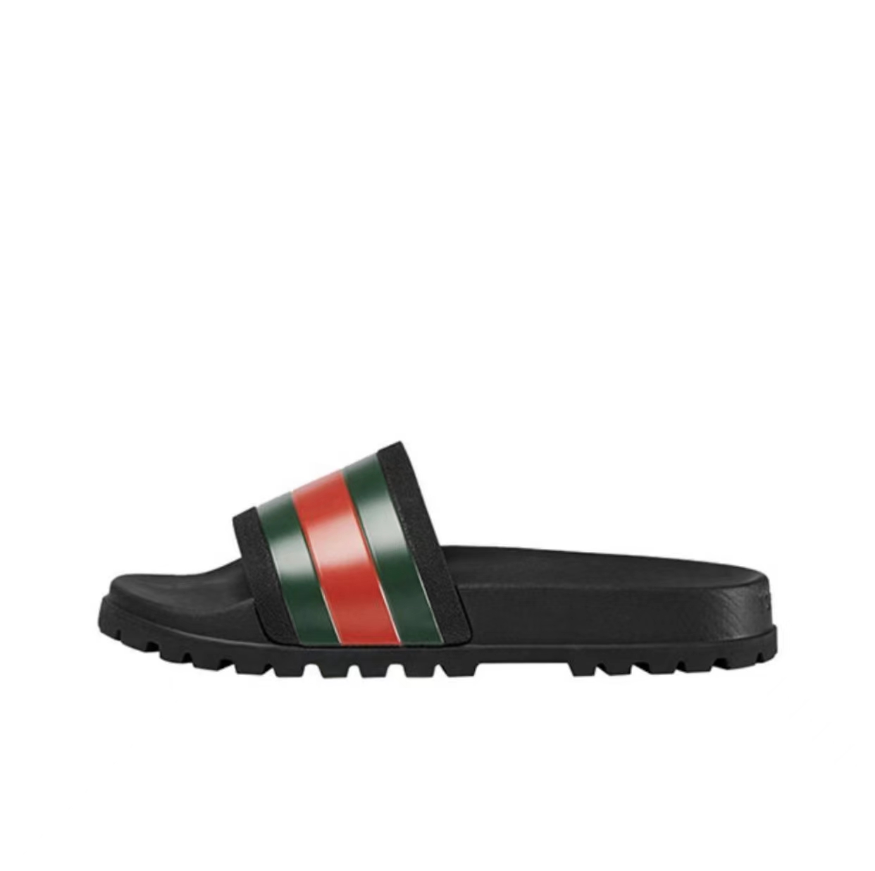 GUCCI Rubber Slide Black