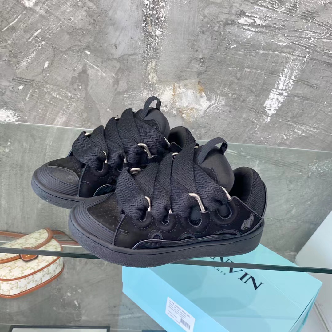 Lanvin Curb Sneaker All Black