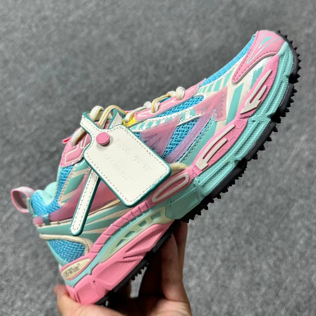 Off-White Be Right Back Pink Blue