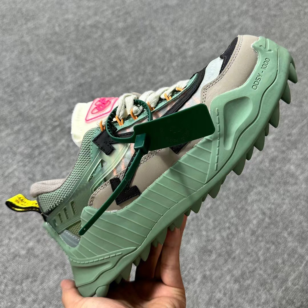 Off-White ODSY-1000 Green Gray,Specials : Sneakers Online - Buy Sneakers for Men & Women, Sneakers Online - Buy Sneakers for Men & Women