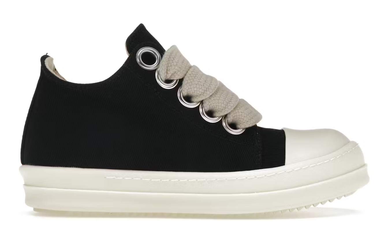 Rick Owens DRKSHDW Jumbo Lace Low Black,Rick Owens : Sneakers Online - Buy Sneakers for Men & Women, Sneakers Online - Buy Sneakers for Men & Women