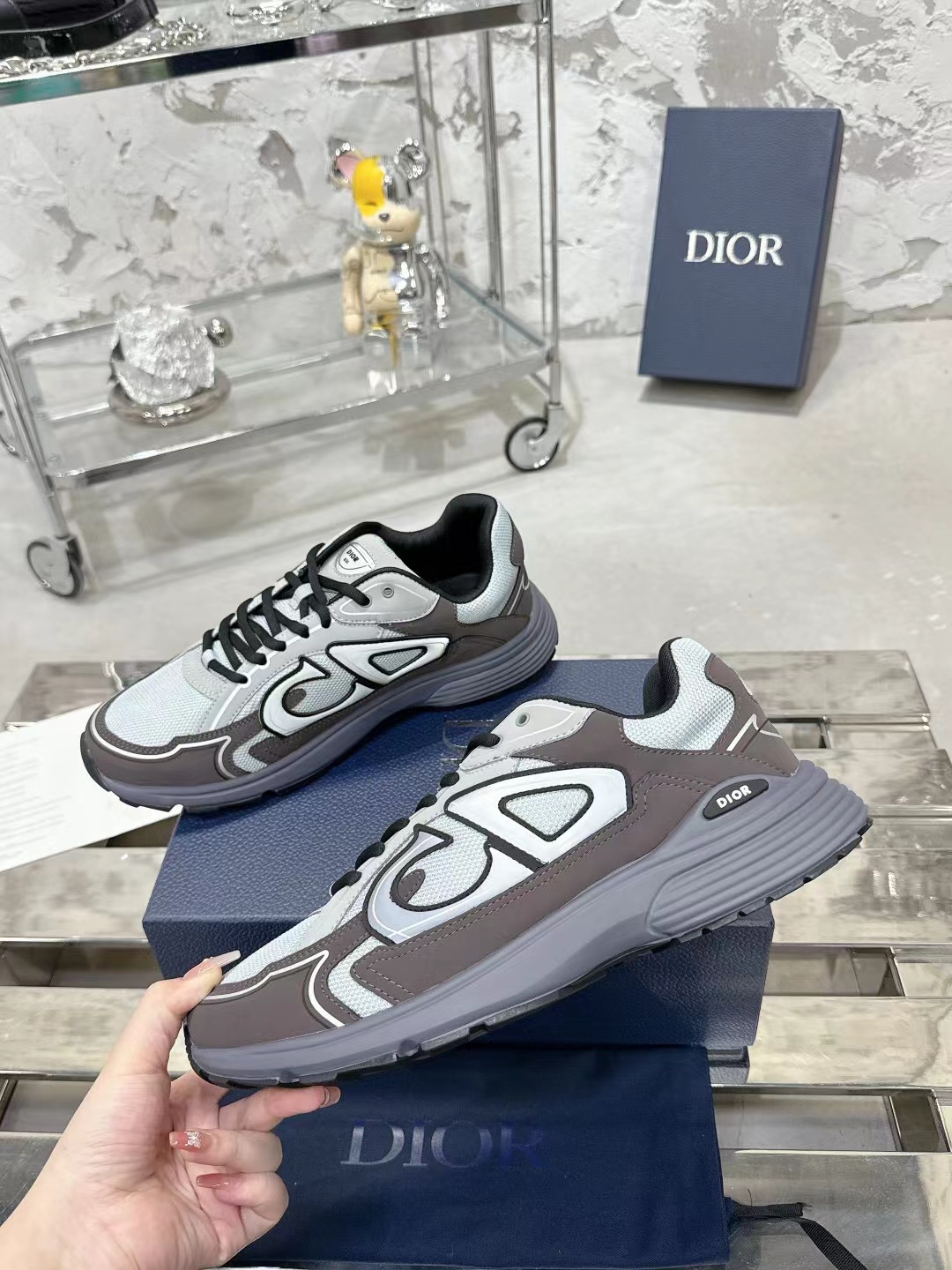 Dior B30 Blue Gray