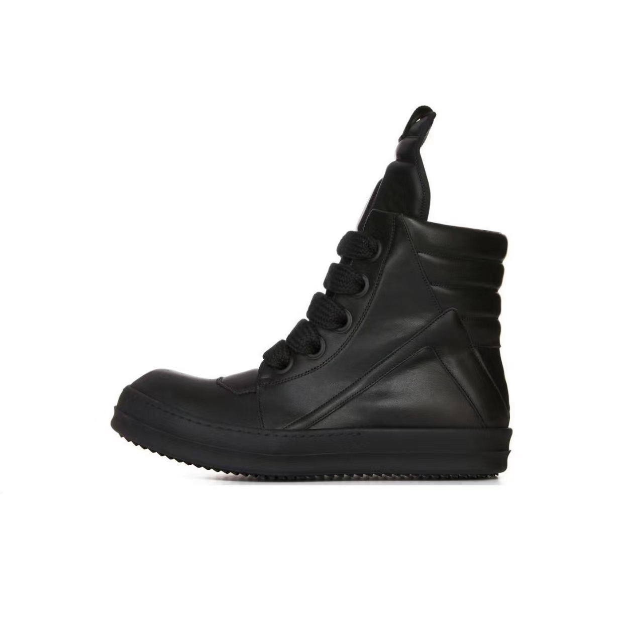 Rick Owens Geobasket high-top Black