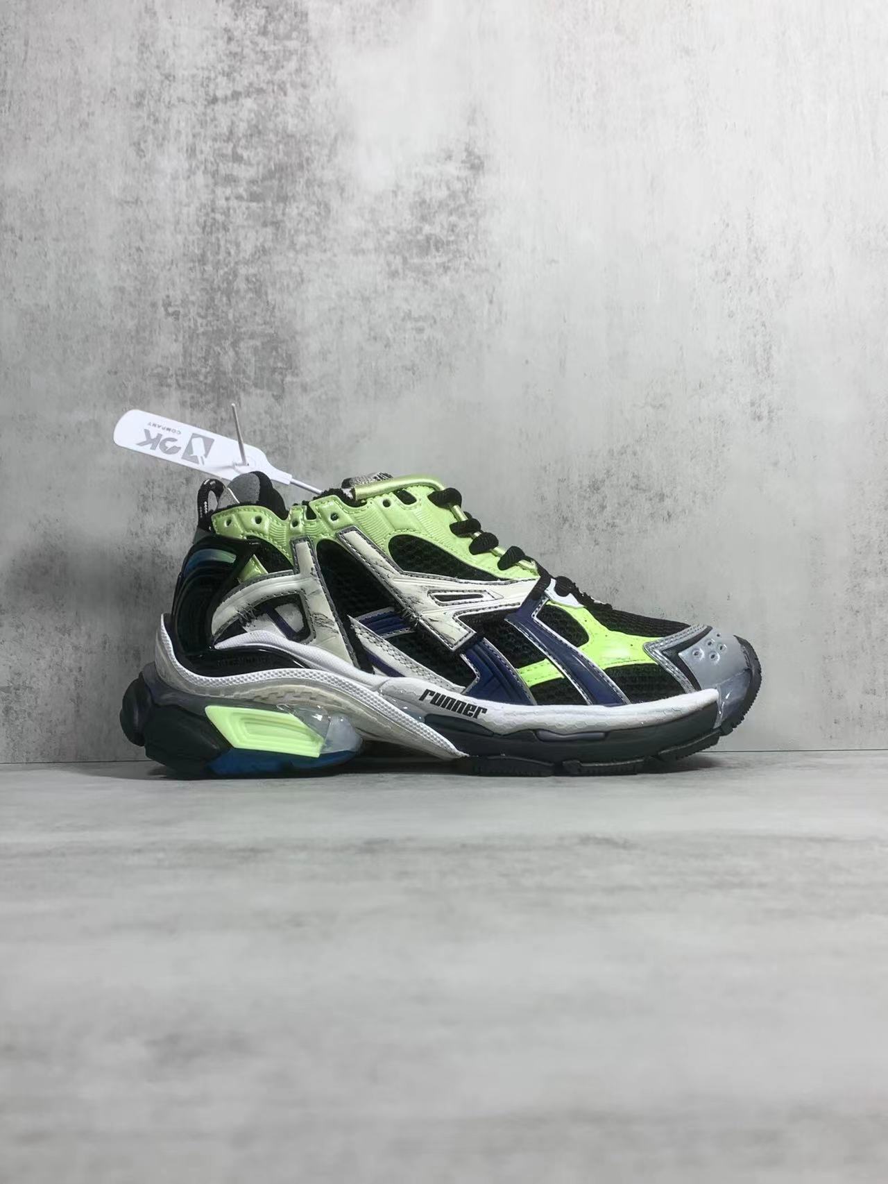 Balenciaga Runner Blue Green-Black,Balenciaga : Sneakers Online - Buy Sneakers for Men & Women, Sneakers Online - Buy Sneakers for Men & Women