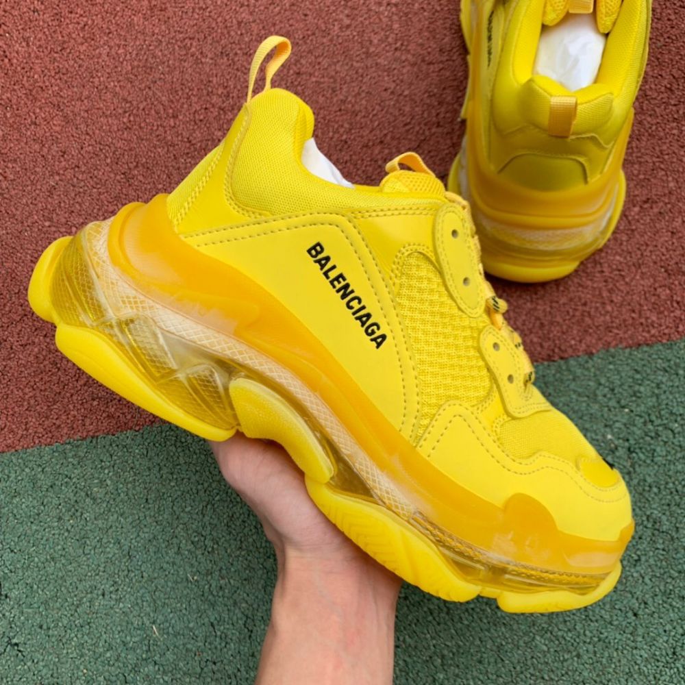 BALENCIAGA triple s 19SS yellow,Balenciaga : Sneakers Online - Buy Sneakers for Men & Women, Sneakers Online - Buy Sneakers for Men & Women