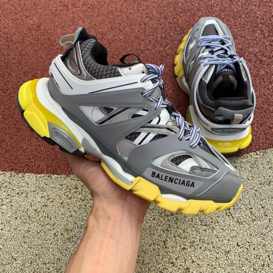 Balenciaga Track Grey Yellow