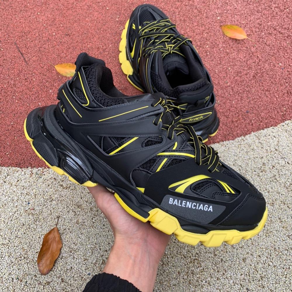 Balenciaga Track Sneaker Black Yellow